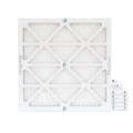 Pack 7/8 of 6 Air 21-1/2 MERV 21-1/2 Filters 13 x Pleated by dimension: Actual x Glasfloss. 22x22x1