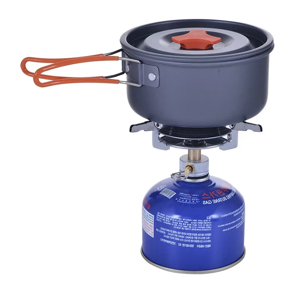 Foldable Cooking Mini Camping Burner Stove Gas Picnic Hiking Propane Accessories
