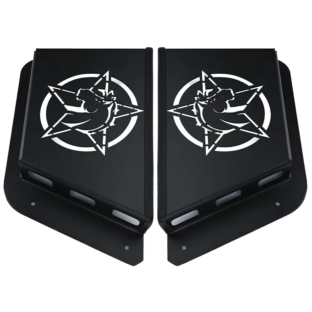 Organizer Metal liquid Door for Pocket Scratch 2/4 Proof EDITION), Box Panel Rear Pair Bronco for Black ALLTIMES Resistance,1 Dust Door 2021+(OFF-ROAD Proof