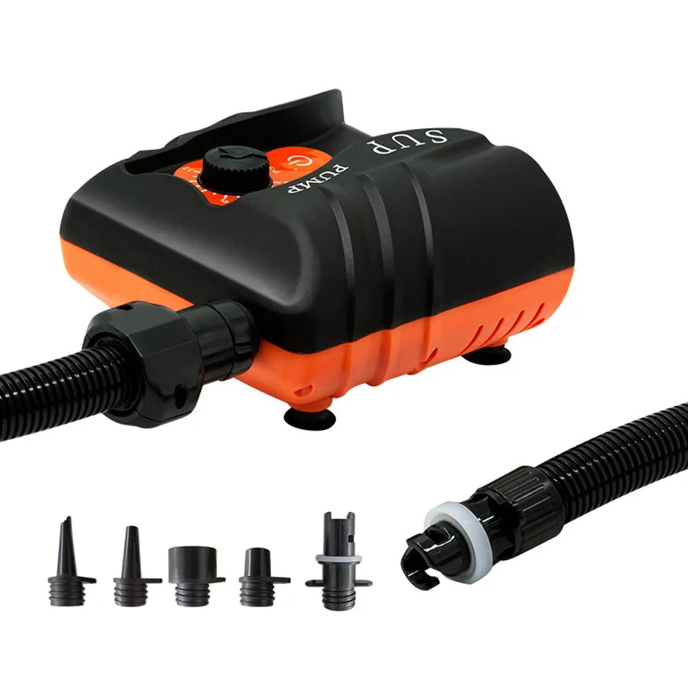 Paddle Boat Pump High Electric Board Pressure Portable moobody Air Pool for Inflatable 110W 16PSI Inflator