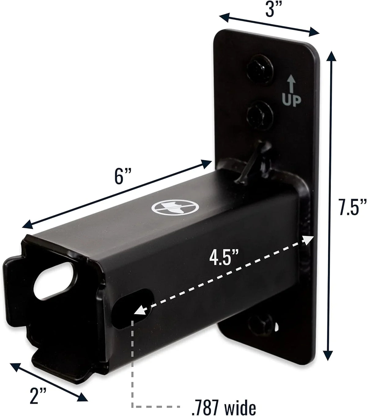 Hitch Trailer 175 Rack Holds Storage, (2 Hanging Cargo Mount, Lbs Garage Receiver Storeyourboard Hitch Bike Inch) Organizer, And Wall Max