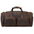 Duffle Grain Bag, Leather Bag Full Travel Shoulder Bag,