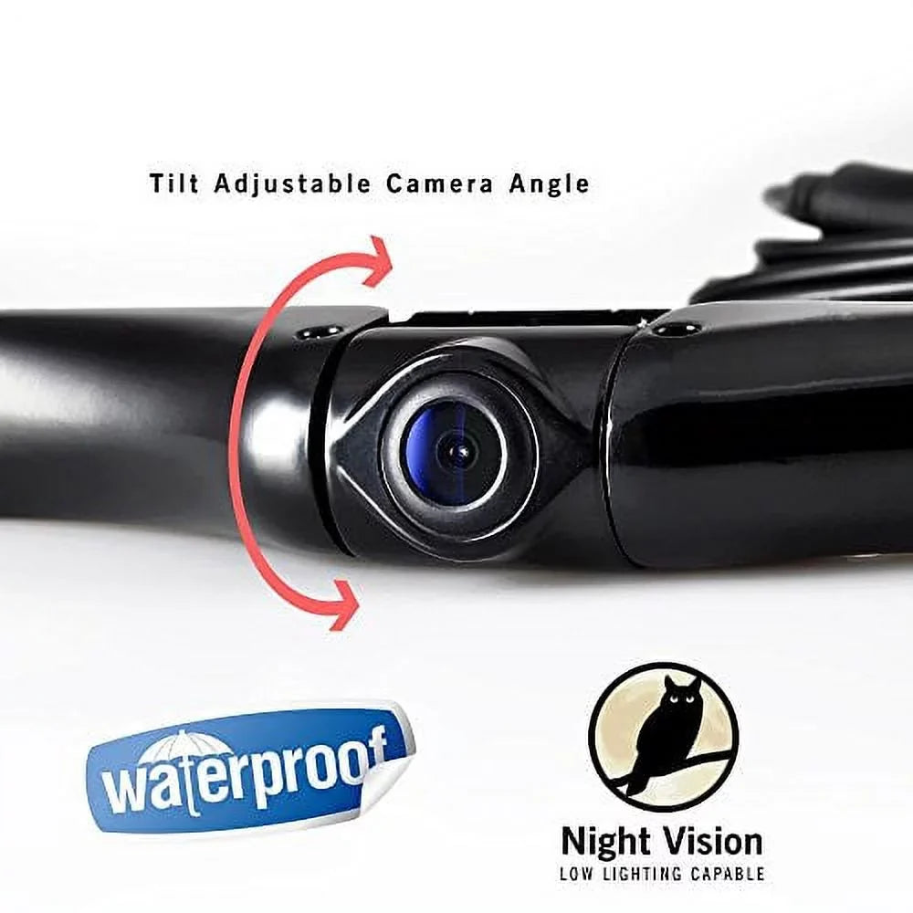 4.3 Screen Black Waterproof, System Rearview Monitor Wireless M-PLCM4375WIR_0 Camera Car Pyle Backup