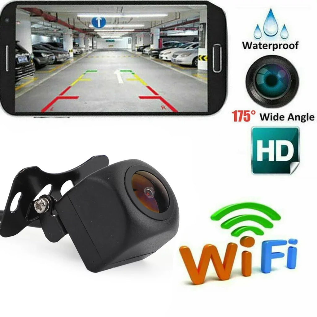 View Car Wireless For Fit 175 Cam Android iPhone WiFi Backup Rear Camera