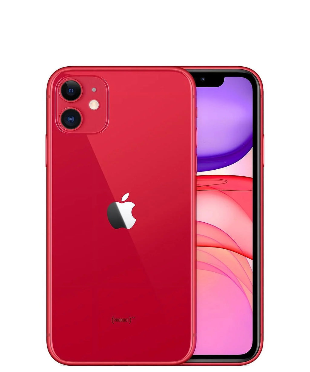 iPhone 128GB (Refurbished) Red 11 Unlocked Restored Fully