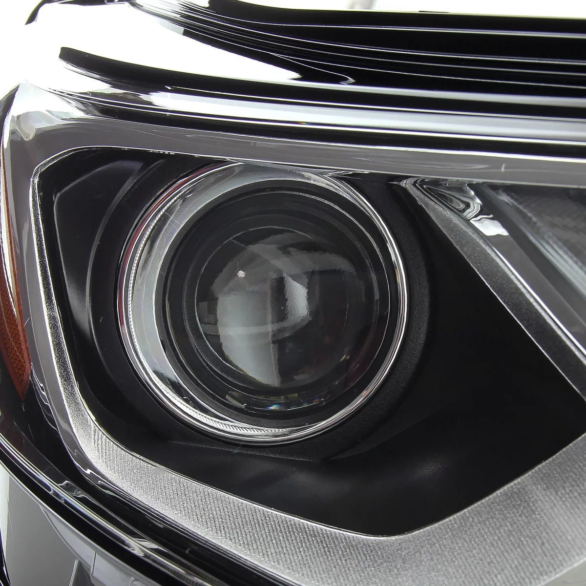Headlamp 2018 [HID/Xenon Headlight DRL 20 Equinox 18 Side Fits Type] Passenger 2020 Right 19 Chrome LED AKKON 2019 Chevy 2021 -