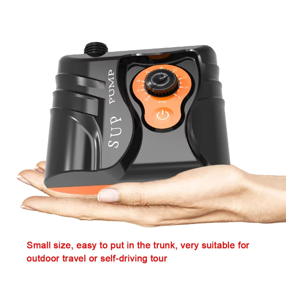Paddle Boat Pump High Electric Board Pressure Portable moobody Air Pool for Inflatable 110W 16PSI Inflator
