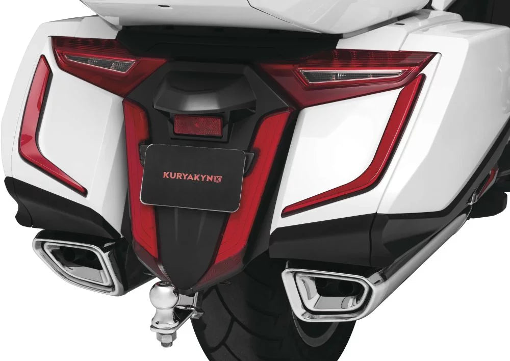 for 2018-2021 Black Omni Rear Gold Honda LED Wing, Kuryakyn Fender Cover