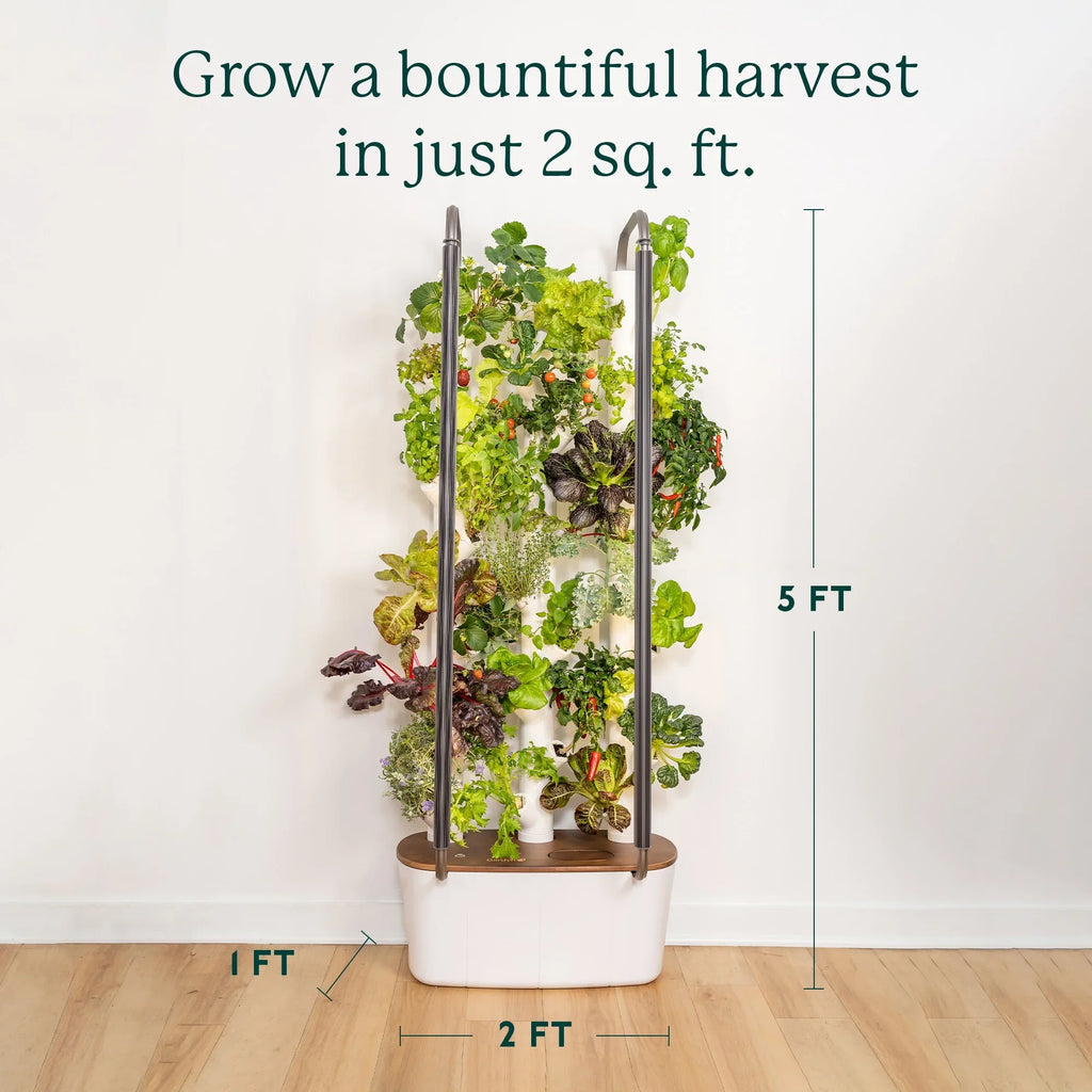 Indoor System System & & | Grow Plants, Smart Lights Garden| Home Gardyn Non-GMO Indoor Vertical Your Garden for 30 Vegetables Gardening LED Herbs & Includes Planter Indoor 3.0 Growing Hydroponics