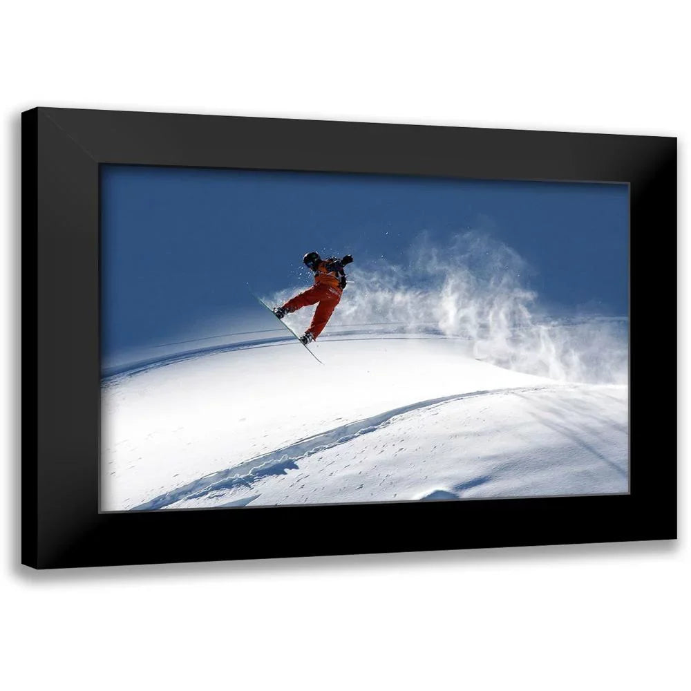 Black Print - Art Museum Vasenev, Freerider Modern Titled 18x13 Evgeny Framed