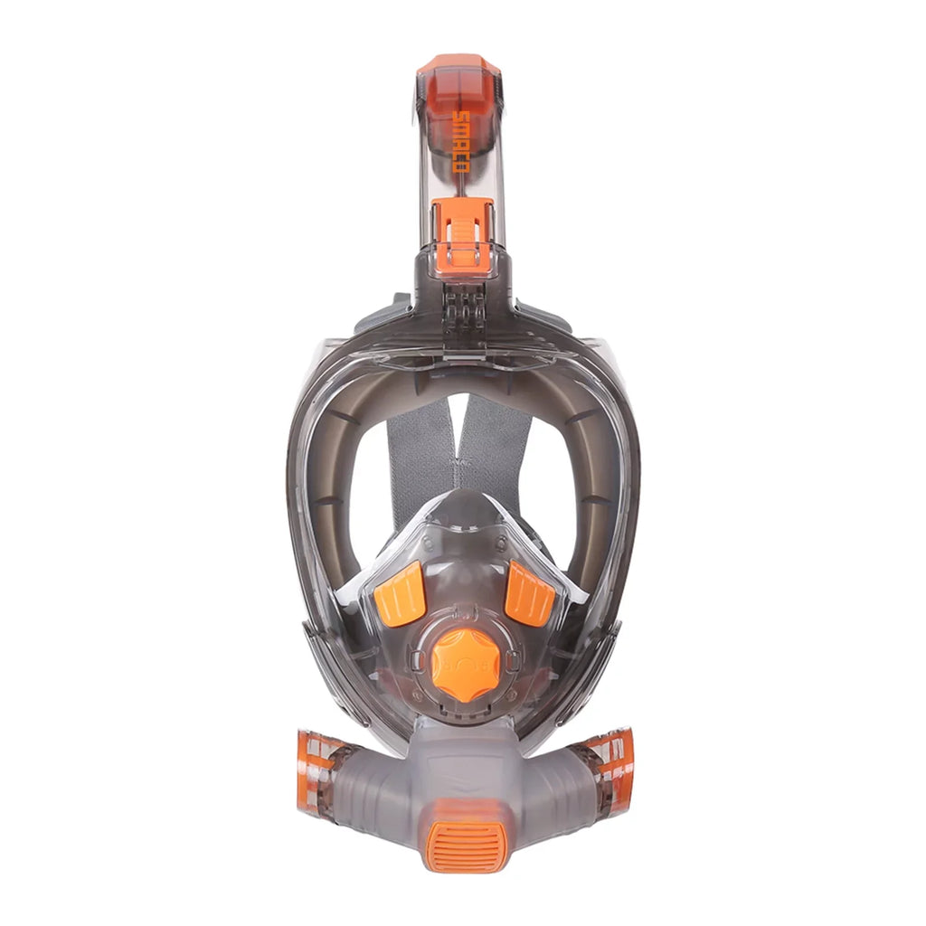 Storage Snorkel Snorkeling Mount Full Anti-Leak Cover Face Snorkel with Foldable Cover with Dry Anti-fog Bag Tube Face