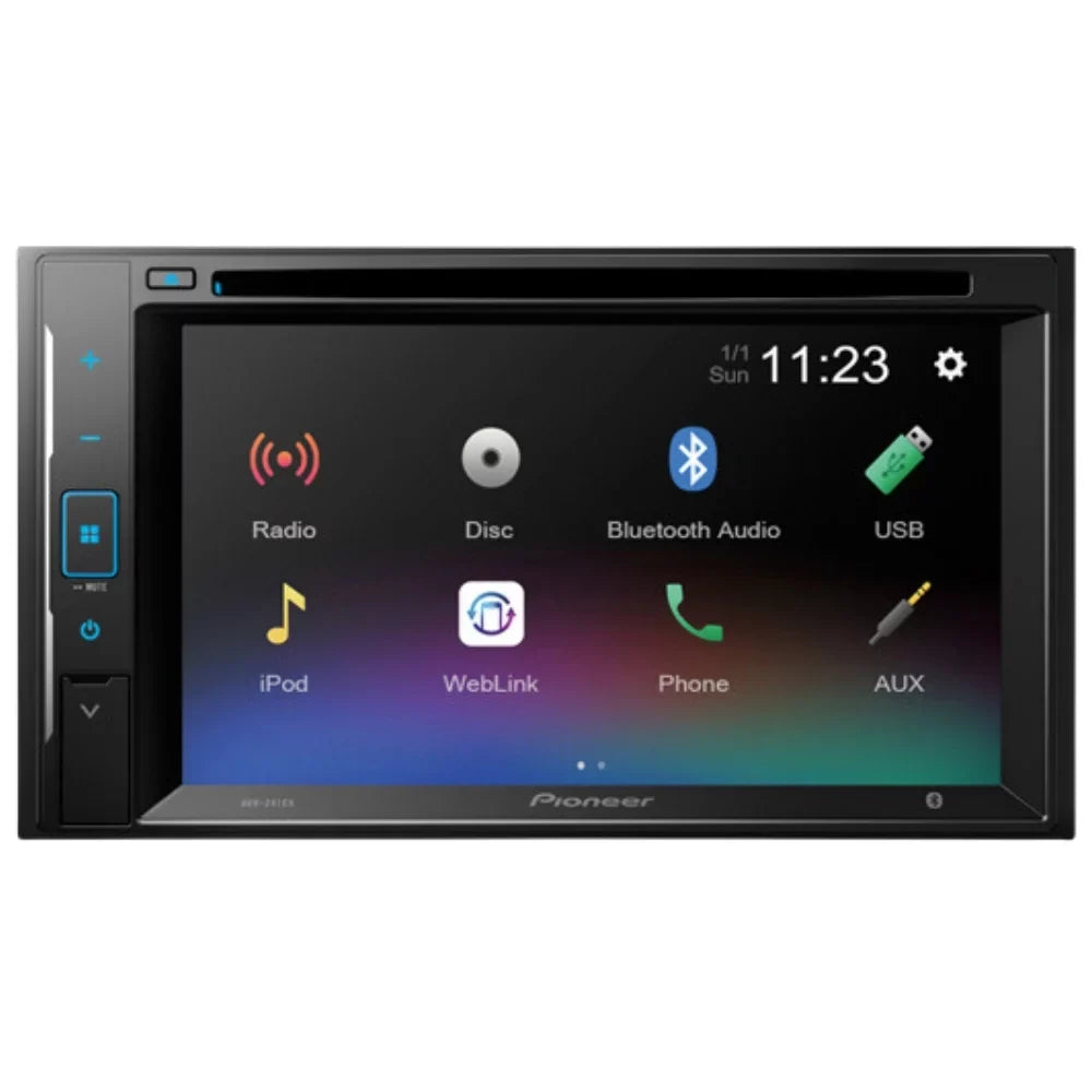 Stereo Kit/in-Dash 1999-2002 Car Media Bundle Receiver WVGA 6.2" W/ AM/FM for DIN Double Pioneer Jetta DVD/CD Volkswagen KIT4977 Bluetooth/Backup Camera/Installation with Digital Touchscreen