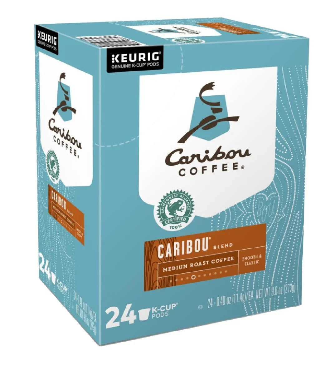 5000330135 Keurig Roast Coffee Each K-Cups, Medium Caribou