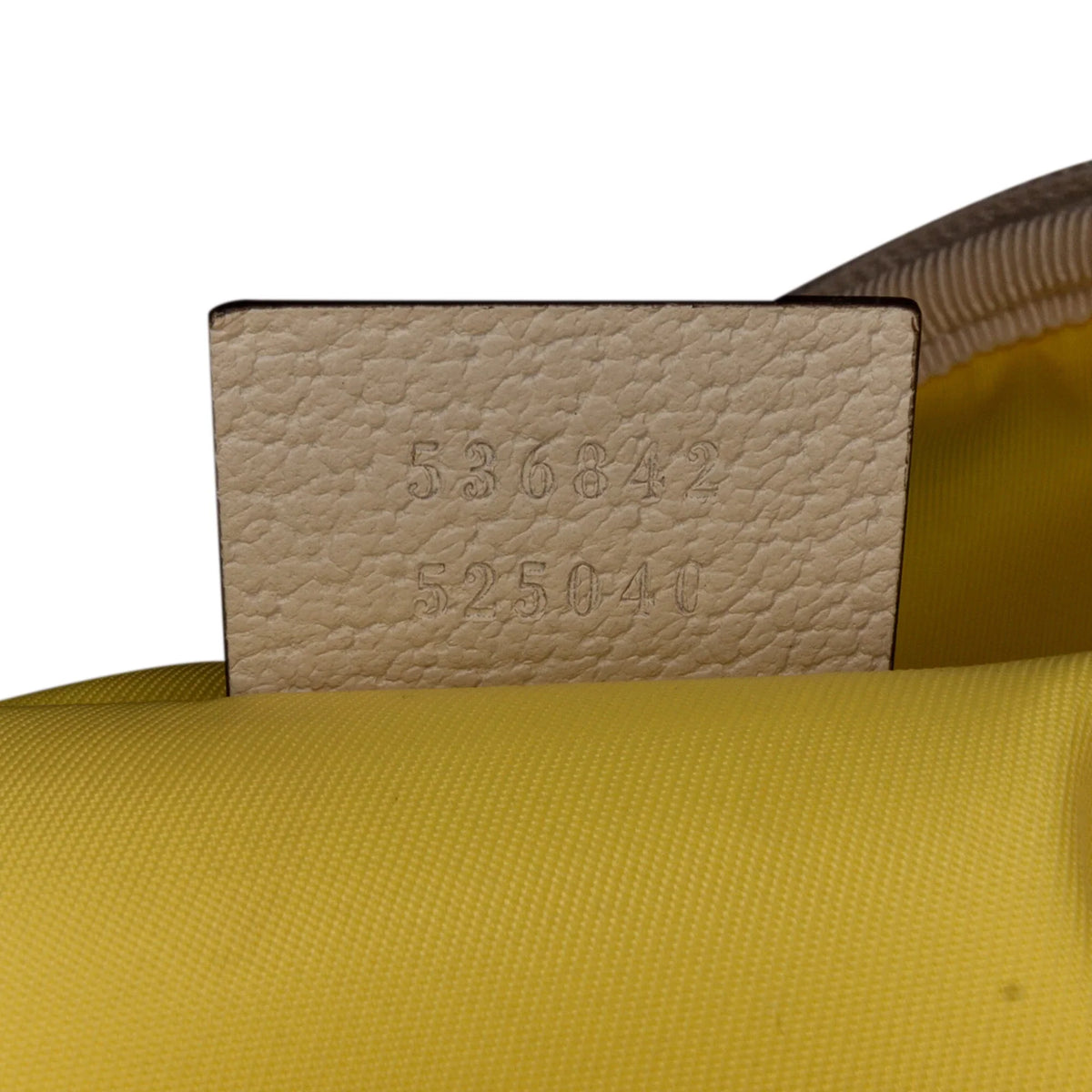Fabric Love Bag Blind Belt with Authenticated Yellow Pre-Owned Nylon For Defects) Unisex (New