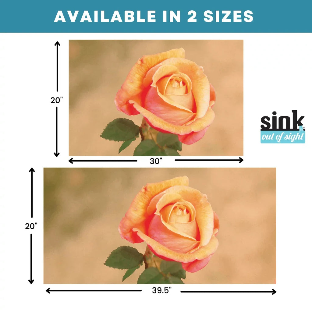 Cover, and Out Liquids coverage Sight- cover, Rose Design: double Debris sink sizes. 2 for through of Décor adjustable Kitchen dimension Hot/Cold Jenny's Sink pass Designs, Sink -SK2-JR2-a 5 39.5"X20" Home