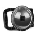 Port and Case 180° Handle, Black Dome Dual 10 XTGP559, 9 Wide Waterproof 45m for Waterproof, SHOOT Angle
