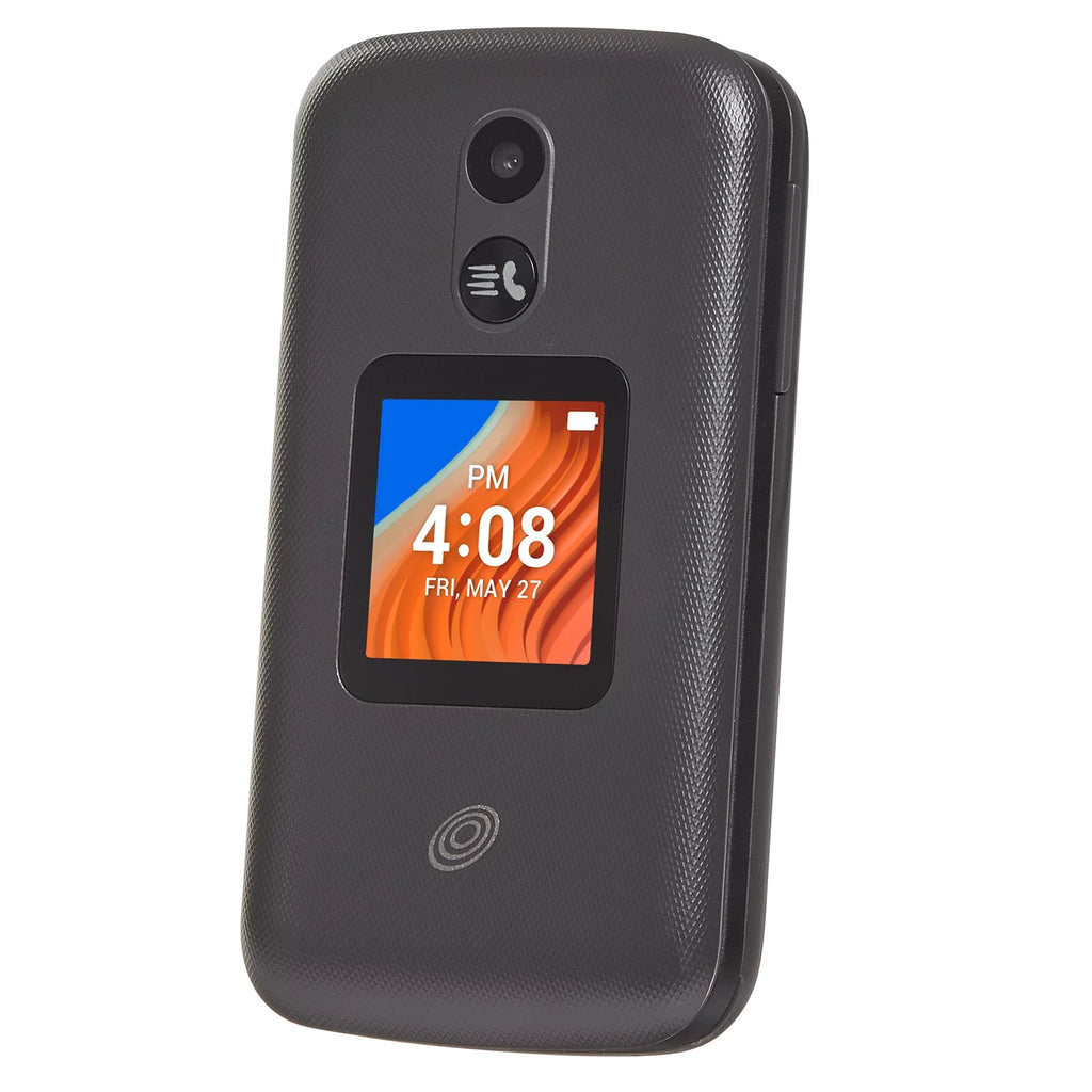 Phone Prepaid Family Mobile Flip 2, Feature Walmart Black- Family Mobile] 8GB, [Locked Walmart to TCL