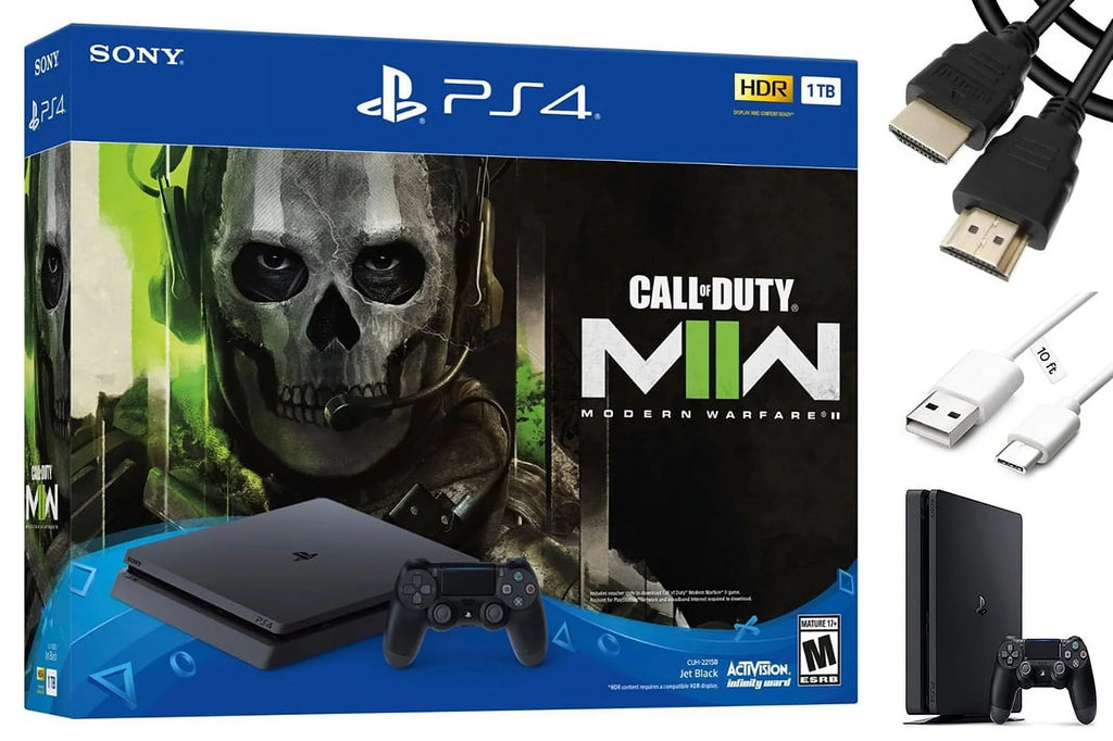 Warfare PlayStation Bundle + Duty Accessories Tigology Call Modern Console of 4 II
