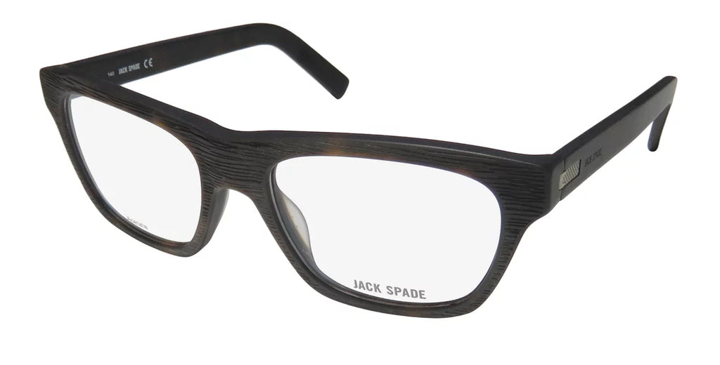 53-18-140 COLLECTIBLE SPADE UNISEX FULL-RIM DESIGN LENSES JONATHAN CLASSIC MATTE JACK TORTOISE EYEGLASSES/EYEWEAR NEW MENS/WOMENS DEMO FRAME DESIGNER