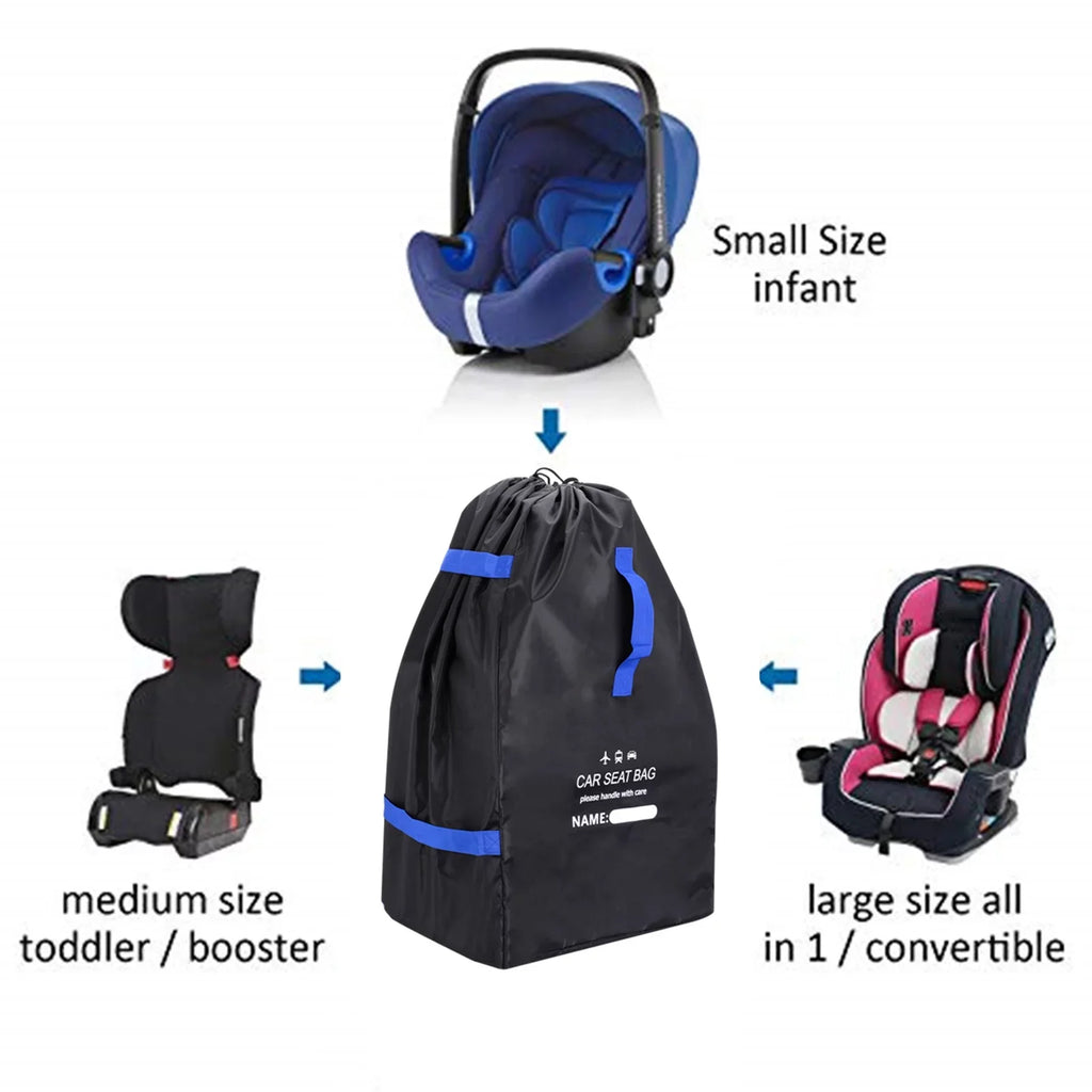 Air Bag Gate Storage Durable Travel Bag bag Travel Airplane Check Seat for Carseat Shoulder Car for Large Infant Universal Carseat Straps with