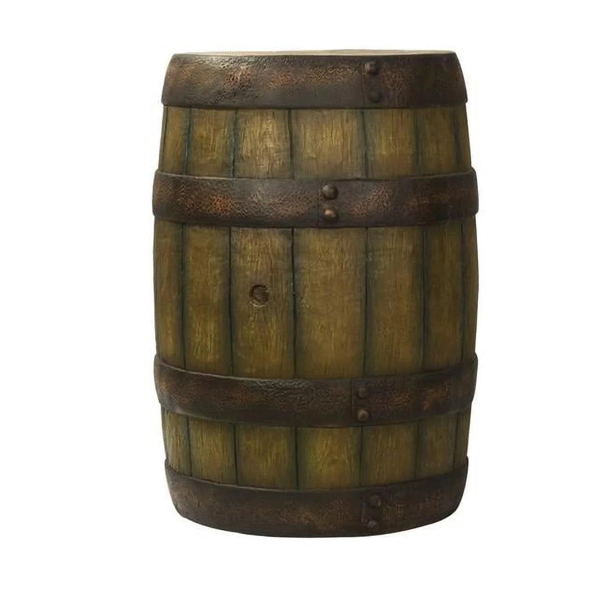 Winterland 24 in. - Barrel Planter Whiskey Natural