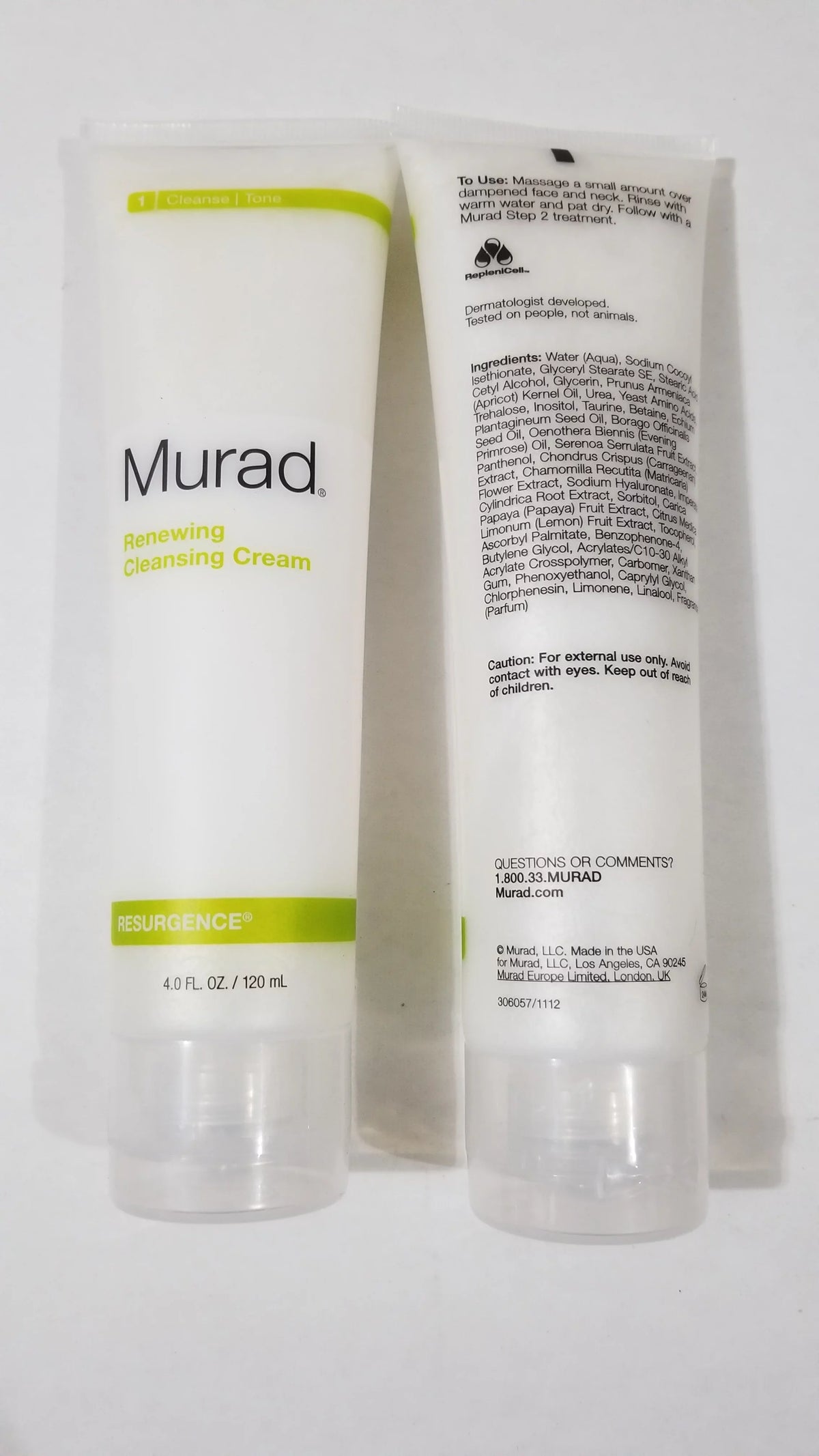 No Renewing - Cream, 4 Each Skin 2X Improves fl Cleansing oz Murad Box