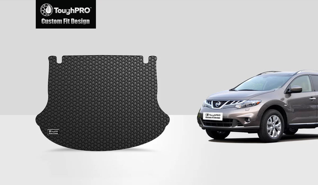 '- in Heavy (Made Duty Rubber Mat Black climate 2005 - - - NISSAN Murano Compatible USA) with Cargo All ToughPRO