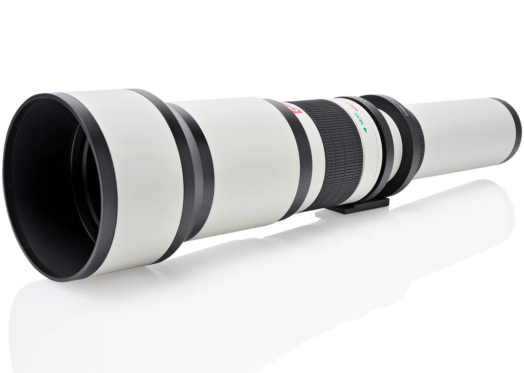 f/8 650-1300mm Telephoto and a7, for Cameras 1300-2600mm) a3000, 3N + Manual (with Opteka a7s, other a7r, a5000, a6300, Digital NEX-7, a6000, UV NEX-5T, a5100, SLR 5N, NEX-6, Lens E-Mount 2x- 5R,