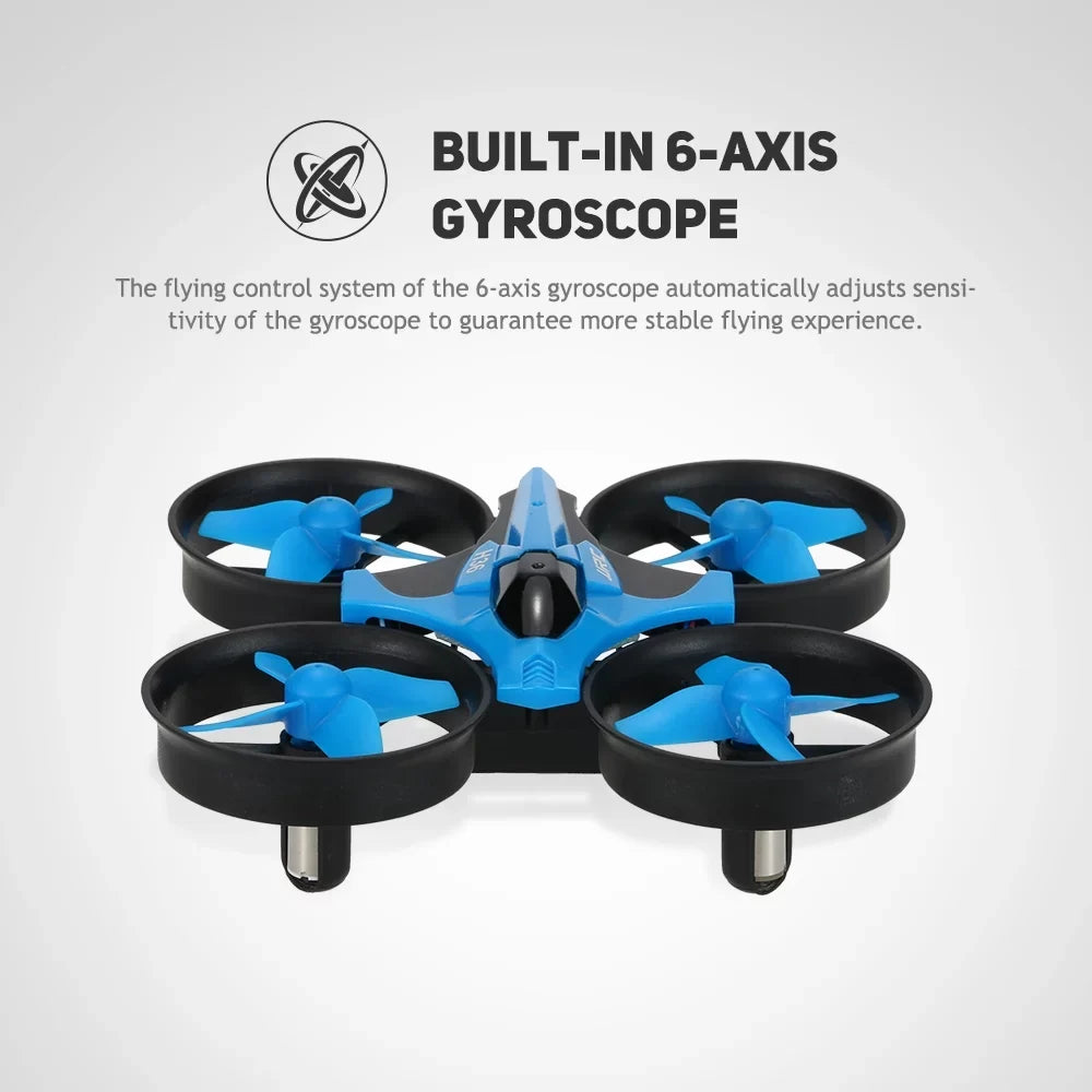 Drone Return Quadcopter 2.4G 6- H36 JJR/C RTF Mode UFO Gyro -Crush 4CH Headless 3D-Flip RC One-Key