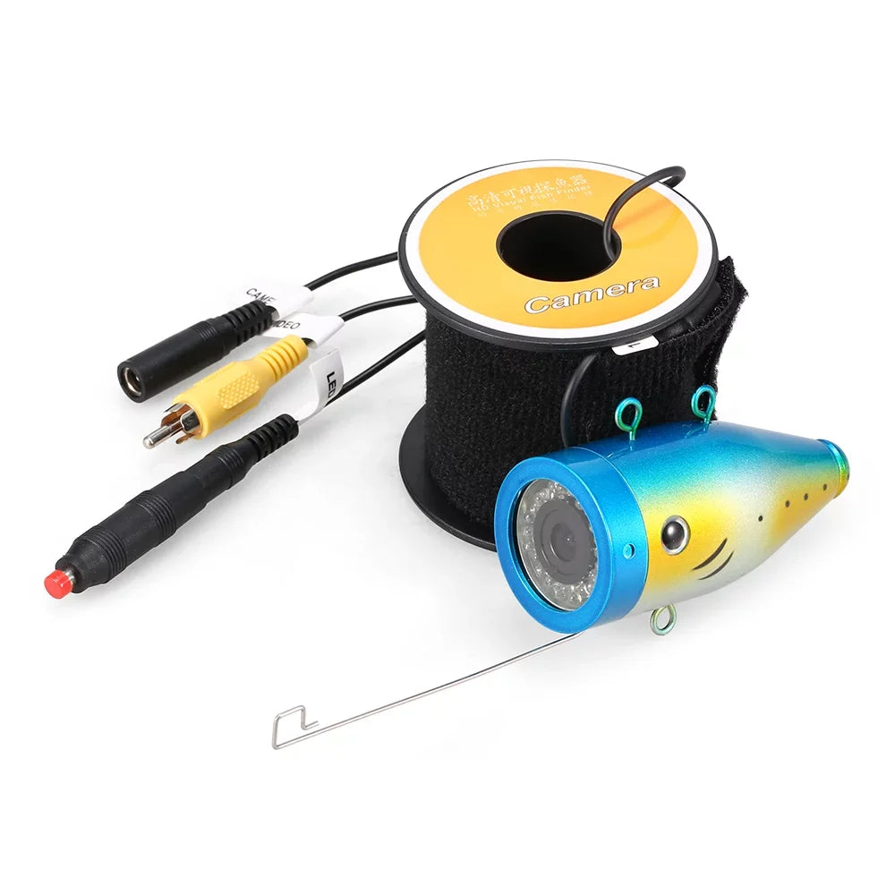 Fishing 1200TVL Waterproof Boat Ice Shape 15m30m50m Fishing Underwater Fish Tomshoo Vision 24 with Night Accessories Cable LEDs