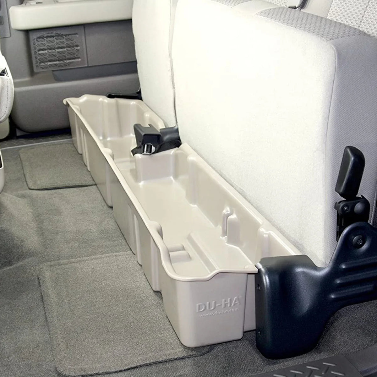 Incl. 2011-2012 Underseat Gun F150 Storage; Fits select: 2013-2014 SUPER CAB, Vehicles Gray; DU-HA DU-HA F150 Subwoofer; Rack/Organizer; Factory w/o 20096