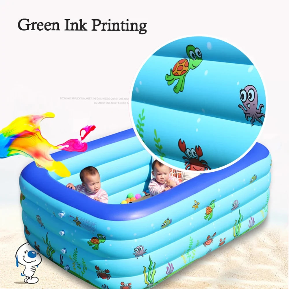 Basin Inflatable Swimming Bathtub Swimming exterior Pool Portable Pool Kid