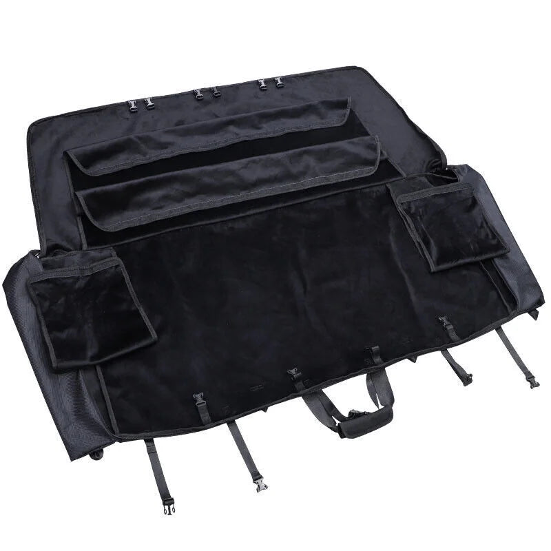 Door Bronco Portable 4 2021-2023 Organizer Top Bag Soft Storage For Window Black