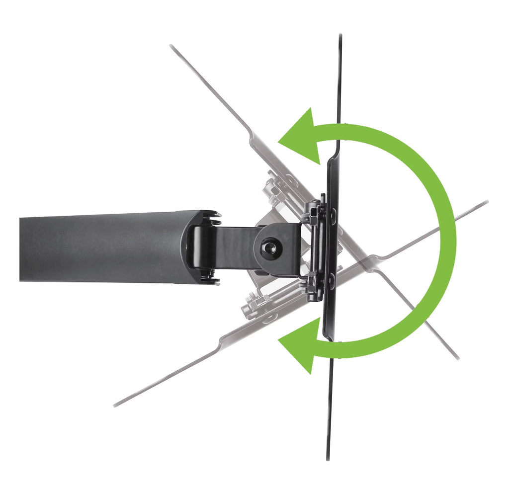 Spring TV onn. 23"-65"TVs Full-Motion Arm Mount for
