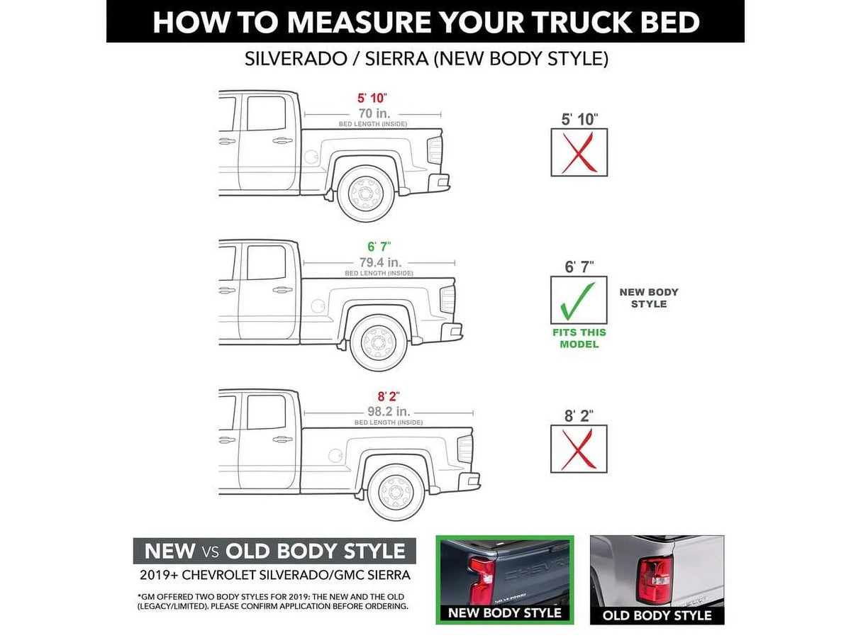 with Compatible | 5' Bed Truck Trifecta Bed RealTruck by 2.0 Ranger Cover Soft | 1" 2023 (61") Folding - 2019 92636 Tonneau Extang