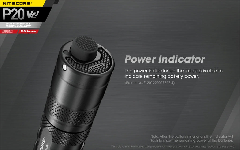 D2 XP-L2 w/NL189 Battery, V2 Flashlight Lumens - Combo: Batteries CREE V6 Charger Tactical Eco-Sensa Nitecore Free 1100 +2x LED P20 CR123A -