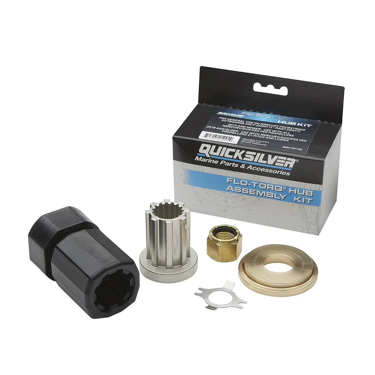 Hub Outboard New 8M0150152 Kit Quicksliver Flo-Torq Quicksilver OEM SSR