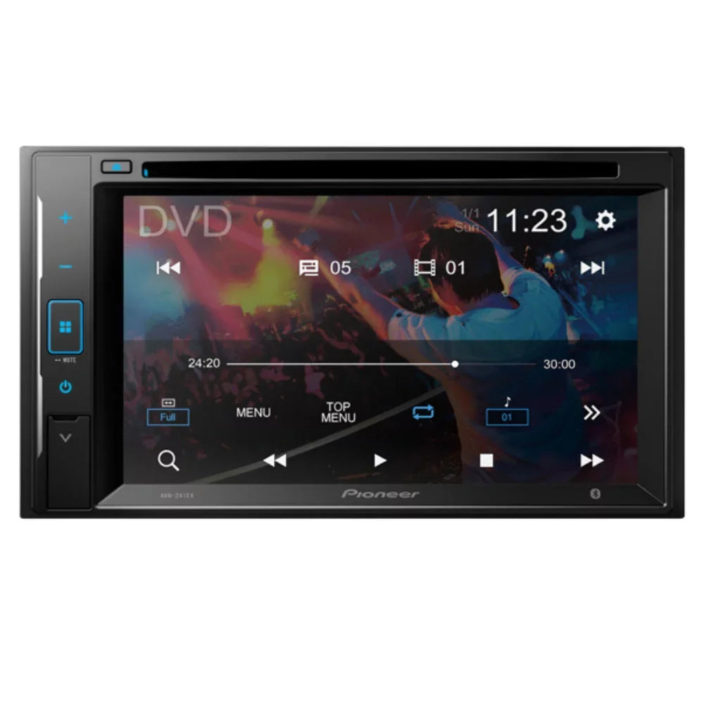 DVD/CD WVGA with Pioneer Media Digital Double 6.2" Bundle Car KIT4907 Bluetooth/Backup Receiver 2004-2005 Titan Kit/in-Dash Camera/Installation DIN Stereo for Touchscreen W/ AM/FM Nissan