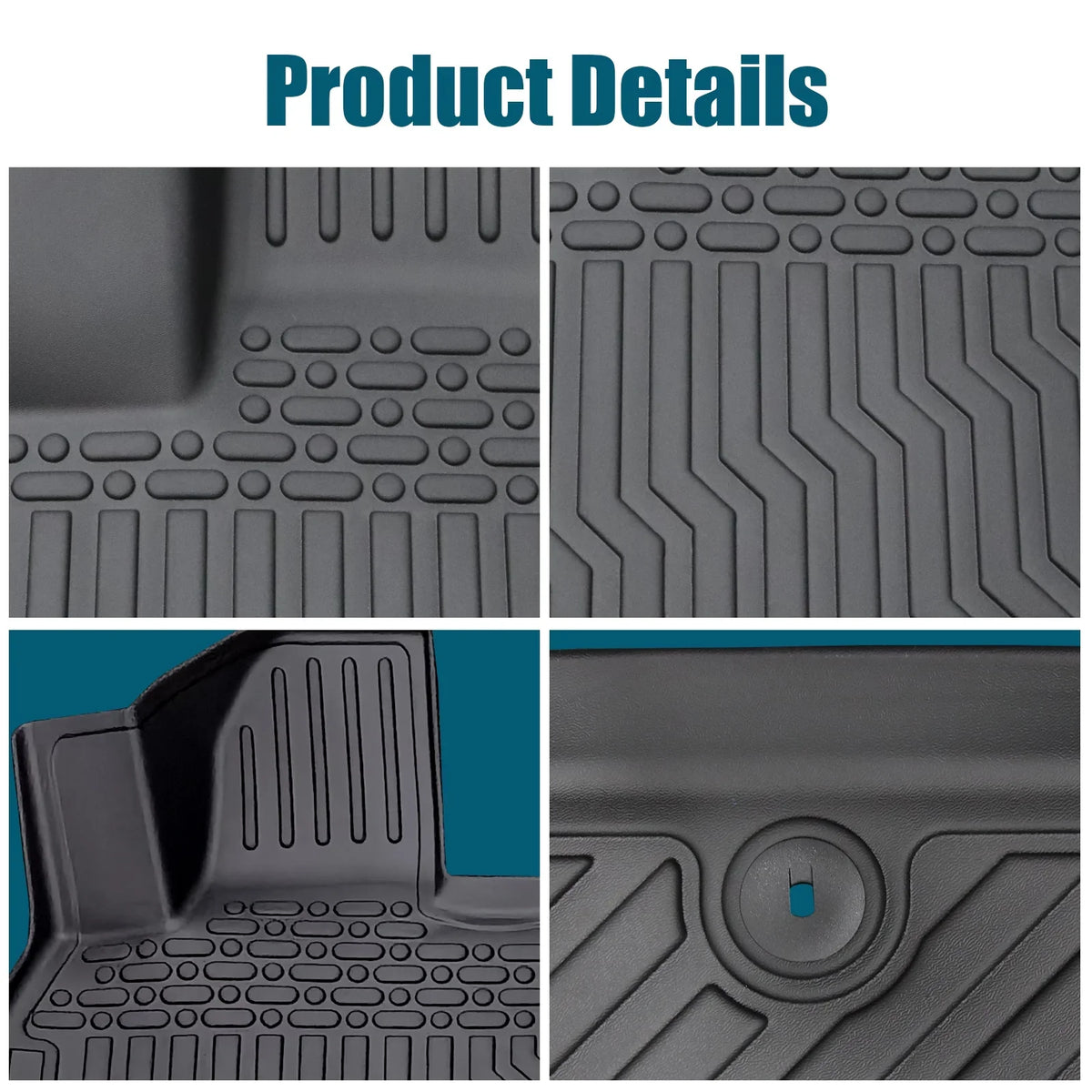 Telluride Center Center 2020-2023 Car Floor Bucket Bucket Mats,2020-2023 Telluride 2020-2023 Shinysix Kia Console Telluride Bucket Kia Floor Kia Floor