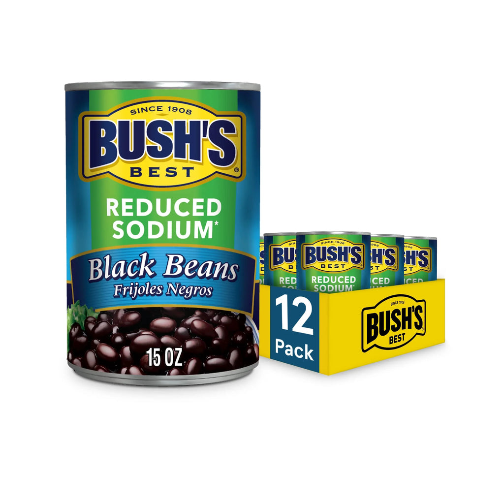 Gluten Based Fat, Black Low Canned Source Fiber, (Pack Reduced Plant 15 12) Sodium Bush,S Beans, Best Oz Of Protein Free, And Of