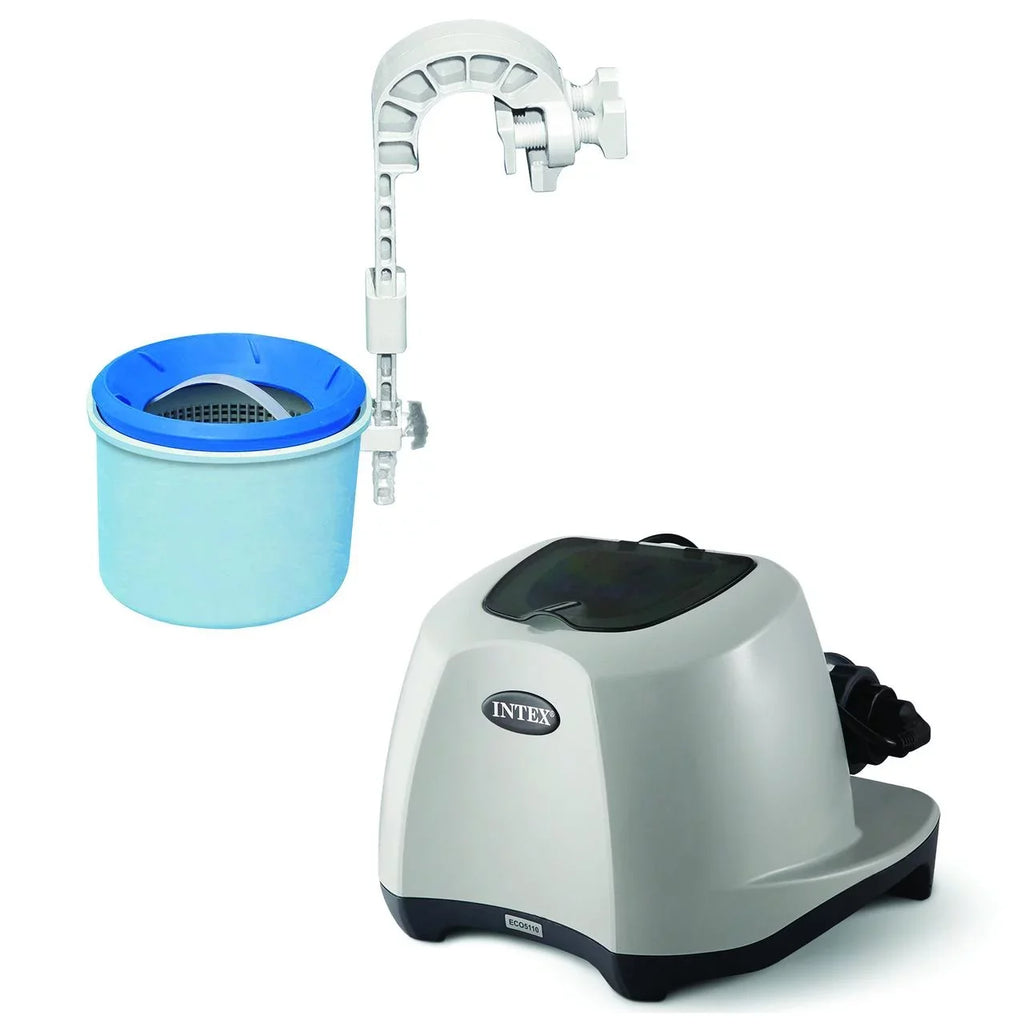 with Saltwater System for Mount Skimmer Intex Intex Pool Wall Surface Pool