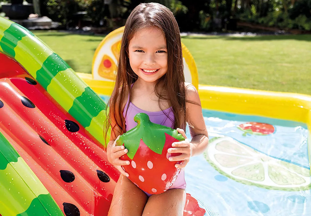 for 2+, Center, Multicolor Inflatable Ages Fruity Play