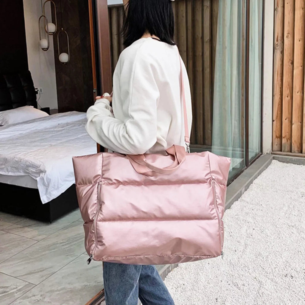 Bag Men Bag Duffel Bag AndWomen Luggage Segolike Weekender Pink Overnight Travel Gym Tote , for Waterproof Bag