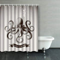 BPBOP Inch Mask Curtain Diving Bathroom Vintage 60x72 liquid Under Octopus Scuba Curtains Shower Wearing