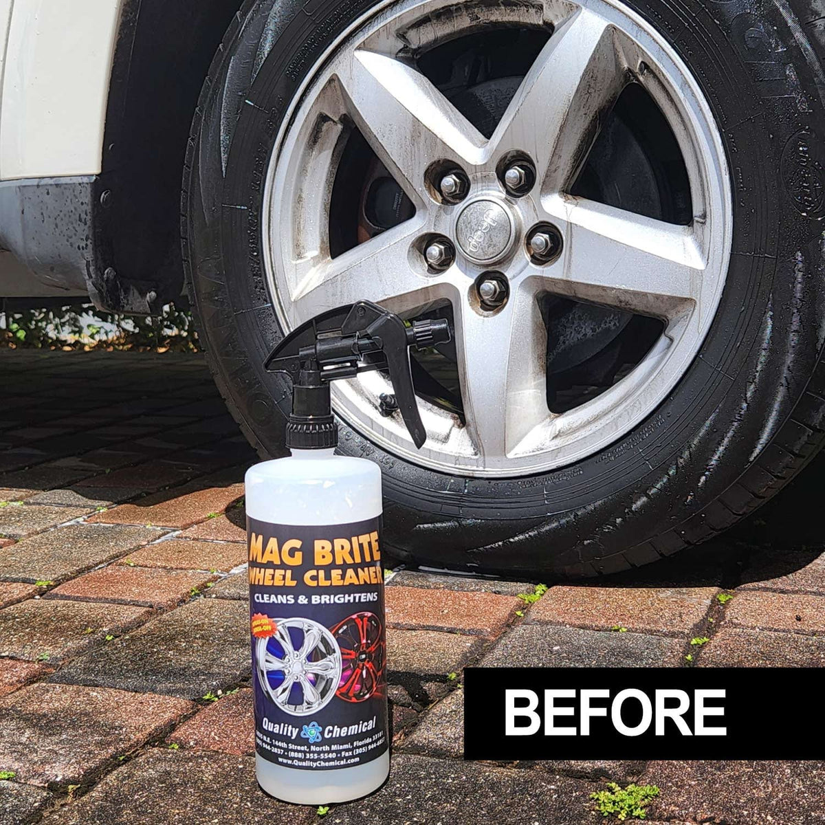 Mag Rim / Gallon Cleaner 2 and Wheel case Brite Acid