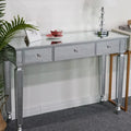 Table Table Dressing Three Mirror Drawers Console Table