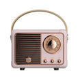 Mini Cute Retro Card High Music Subwoofer Creative grade Radio Wireless exterior Portable Speaker Box Smart