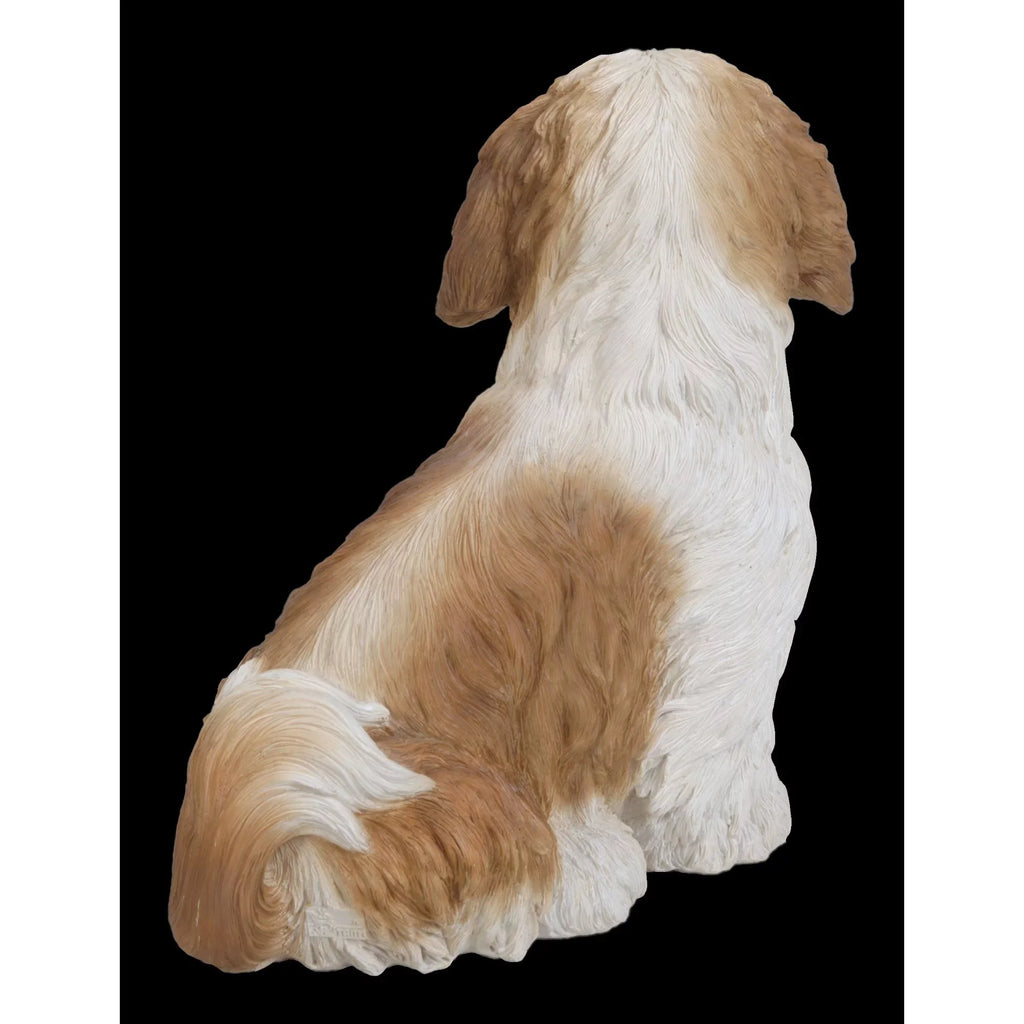 Sitting Gifts Hi-Line Garden Shih Statue 11" Puppy Tzu exterior