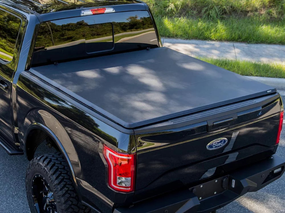 Tonneau Truck Bed Hybrid System Cover Hard Gator Bed Deck Vinyl Tundra Folding 2014-2018 Ft 6.5 w/o