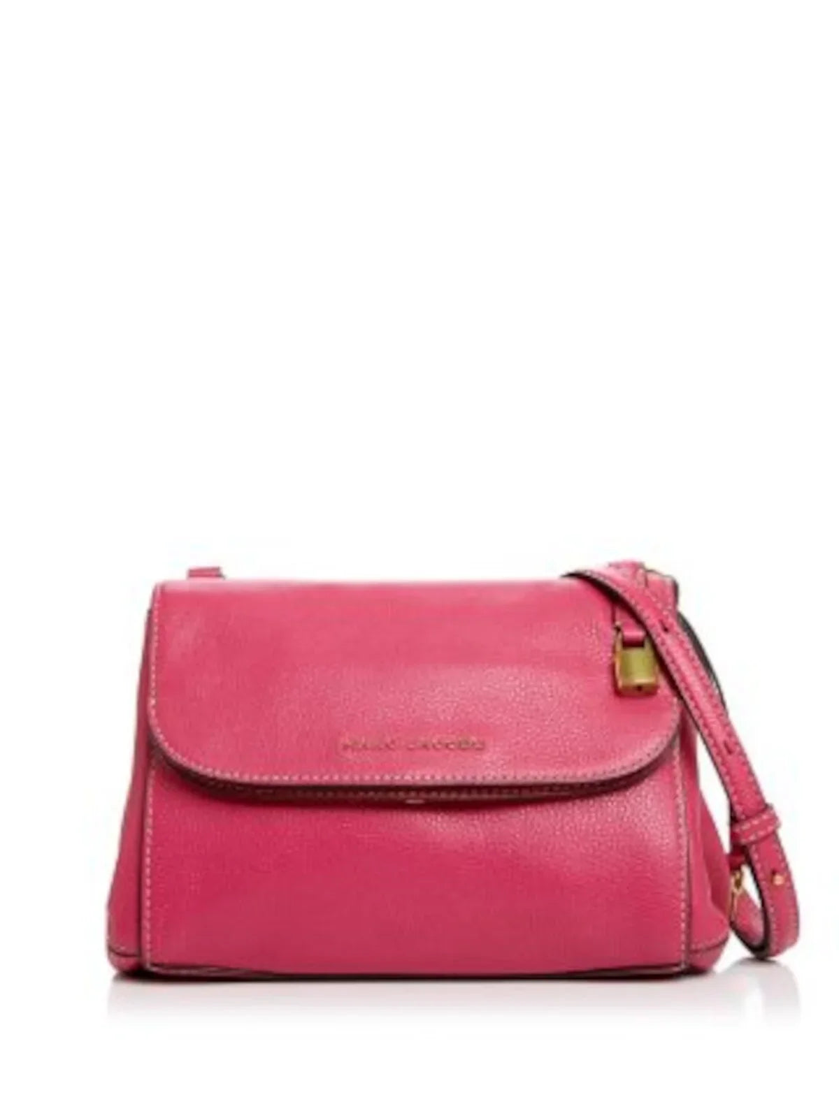 Pink Crossbody JACOBS Contrast MARC Women's Strap Purse Handbag Decorative Padlock Stitching Solid Adjustable